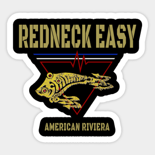 Panama City Beach, Redneck Easy Sticker